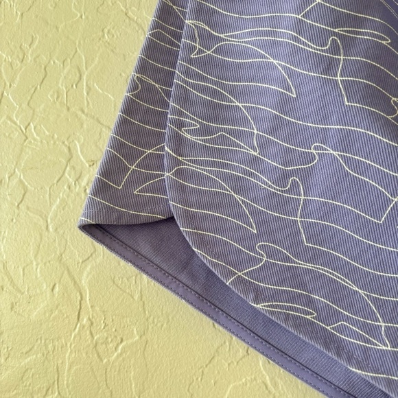 Adidas Light Purple Dolphin Print Elastic Waist Training Shorts Size Large - Picture 8 of 11